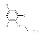 2-(2,4,6-Trichlorophenoxy)ethanol Structure
