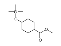 methyl 4-trimethylsilyloxycyclohex-3-ene-1-carboxylate结构式