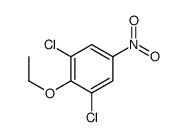 1,3-dichloro-2-ethoxy-5-nitrobenzene结构式