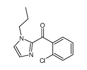 (2-chlorophenyl)-(1-propylimidazol-2-yl)methanone结构式