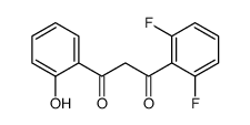 1-(2,6-difluorophenyl)-3-(2-hydroxyphenyl)propane-1,3-dione结构式