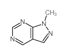 1H-Pyrazolo[3,4-d]pyrimidine, 1-methyl- structure