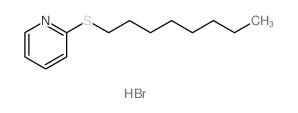 Pyridine,2-(octylthio)-, hydrobromide (1:1) picture