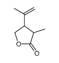 3-methyl-4-prop-1-en-2-yloxolan-2-one Structure