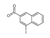 1-iodo-3-nitronaphthalene结构式
