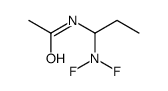 N-[1-(difluoroamino)propyl]acetamide Structure