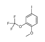 4-iodo-1-methoxy-2-(trifluoromethoxy)benzene Structure