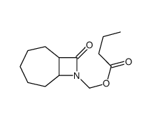 [(1R,7S)-9-oxo-8-azabicyclo[5.2.0]nonan-8-yl]methyl butanoate Structure