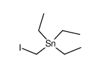 triethyl(iodomethyl)stannane Structure