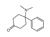 4-(二甲基氨基)-4-苯基环己-1-酮图片