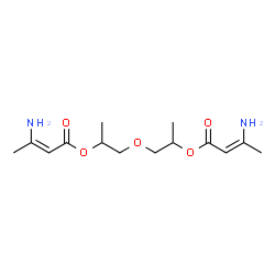 oxybis(methylethane-1,2-diyl) 3-amino-2-butenoate picture