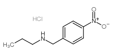 n-4-nitrobenzyl-n-propylamine hydrochloride structure