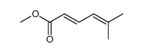 methyl-5-methyl-2,4-hexadienoate Structure
