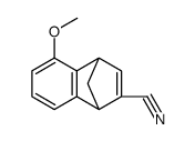 1,4-Methanonaphthalene-2-carbonitrile,1,4-dihydro-5-methoxy结构式