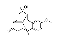 6-hydroxy-9-methoxy-6,11b-dimethyl-1,2,4,5,6a,7-hexahydrobenzo[a]phenalen-3-one Structure