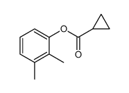Cyclopropanecarboxylic acid, 2,3-dimethylphenyl ester (9CI)结构式