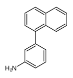 3-NAPHTHALEN-1-YL-PHENYLAMINE结构式