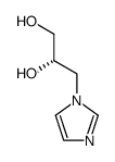 1,2-Propanediol,3-(1H-imidazol-1-yl)-,(S)-(9CI) Structure