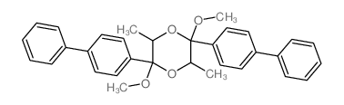 1,4-Dioxane,2,5-bis([1,1'-biphenyl]-4-yl)-2,5-dimethoxy-3,6-dimethyl- picture
