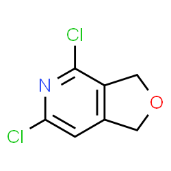 4,6-Dichloro-1,3-dihydro-furo[3,4-c]pyridine Structure