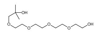 1-[2-[2-[2-(2-hydroxyethoxy)ethoxy]ethoxy]ethoxy]-2-methylpropan-2-ol结构式