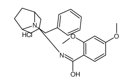 N-(8-benzyl-8-azabicyclo[3.2.1]octan-3-yl)-2,4-dimethoxybenzamide,hydrochloride Structure