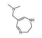 (9ci)-2,3-二氢-N,N-二甲基-1H-1,4-二氮杂卓-6-甲胺结构式