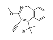 5-(2-bromopropan-2-yl)-3-methoxy-1H-benzo[c]azepine-4-carbonitrile Structure