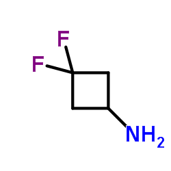 3,3-Difluorocyclobutanamine structure