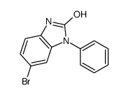 5-bromo-3-phenyl-1H-benzimidazol-2-one结构式