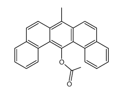 14-acetoxy-7-methyldibenz[a,j]anthracene Structure