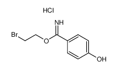 4-Hydroxybenzolcarboximidsaeure-2-bromethylester-hydrochlorid Structure