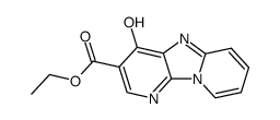 3-carbethoxy-4-hydroxydipyrido[1,2-a,3',2'-d]imidazole Structure