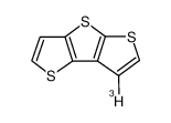 dithieno[2,3-b:2',3'-d]thiophene-7-t Structure