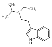 N-ethyl-N-[2-(1H-indol-3-yl)ethyl]propan-2-amine Structure