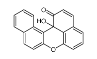 13C-hydroxy-13cH-dibenzo[a,kl]xanthen-1-one Structure