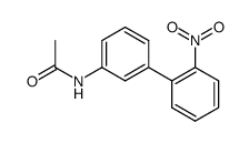 N-(2'-nitro-biphenyl-3-yl)-acetamide Structure