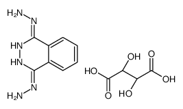 2,3-dihydrophthalazine-1,4-dione dihydrazone [R-(R*,R*)]-tartrate (1:1)结构式
