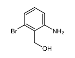 (2-氨基-6-溴苯基)甲醇结构式