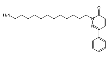 2-(7-(aminododecyl))-6-phenyl-3(2H)-pyridazinone结构式