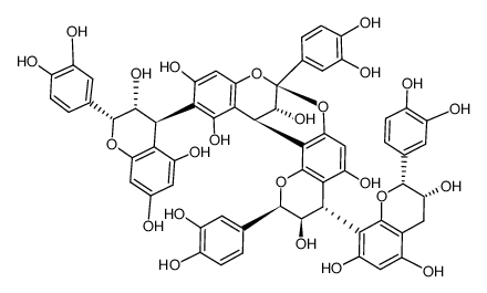 pavetannin C-1结构式
