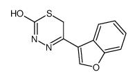 5-(1-benzofuran-3-yl)-3,6-dihydro-1,3,4-thiadiazin-2-one Structure