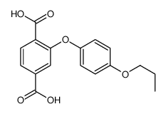 2-(4-propoxyphenoxy)terephthalic acid Structure