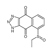 5-ethylsulfinyl-2H-benzo[f]benzotriazole-4,9-dione Structure