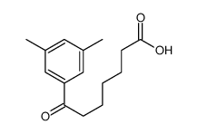 7-(3,5-Dimethylphenyl)-7-oxoheptanoic acid structure