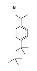 1-(1-bromopropan-2-yl)-4-(2,4,4-trimethylpentan-2-yl)benzene Structure