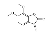 6,7-dimethoxy-benzofuran-2,3-dione Structure