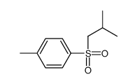 1-methyl-4-(2-methylpropylsulfonyl)benzene Structure