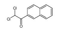 2,2-dichloro-1-naphthalen-2-ylethanone Structure