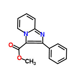 Methyl 2-phenylimidazo[1,2-a]pyridine-3-carboxylate结构式